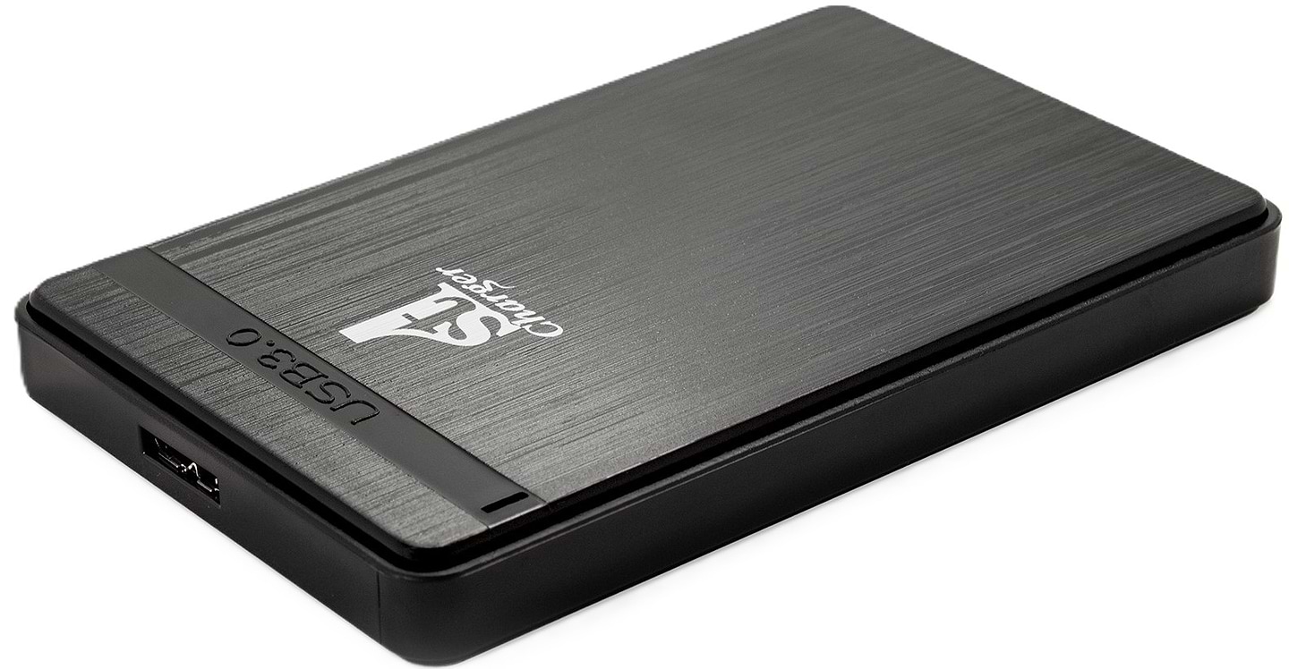Зовнішній карман 1stCharger для 2.5" HDD/SSD USB 3.0 Plastic Black (HDE1STU2530B-PL)